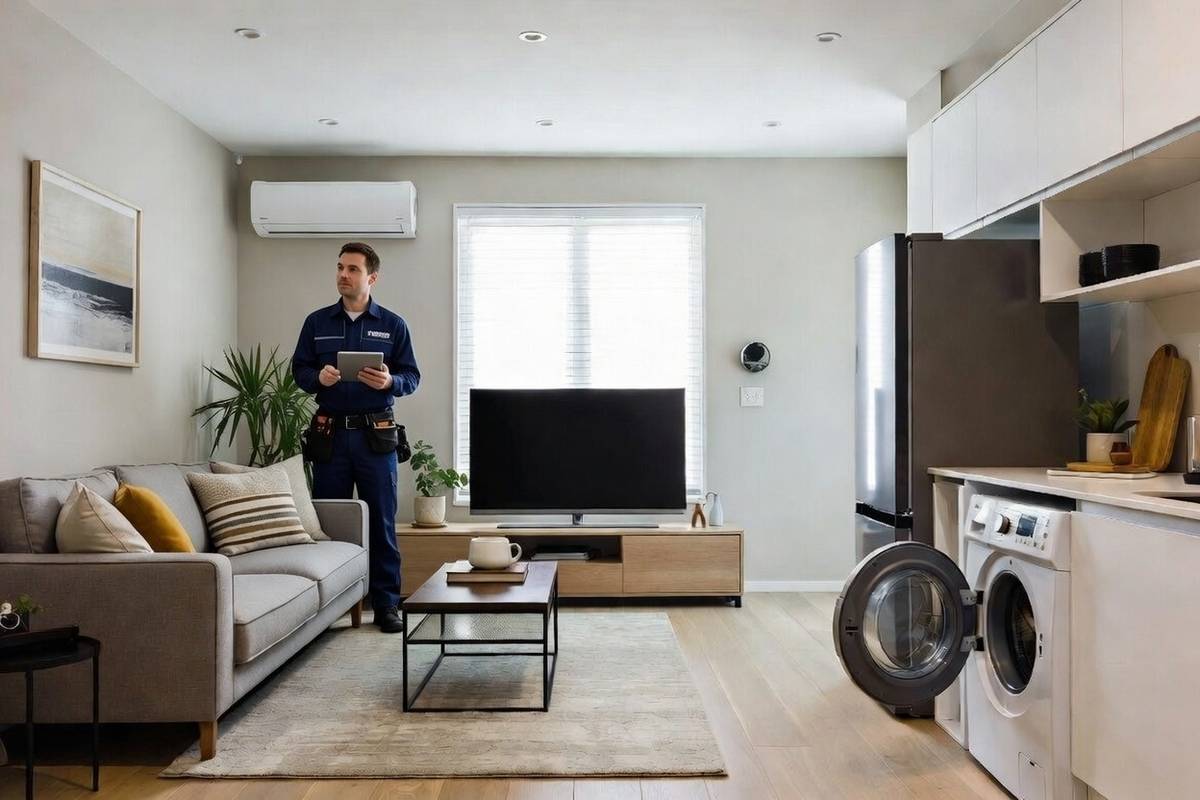 Appliance inspection at home